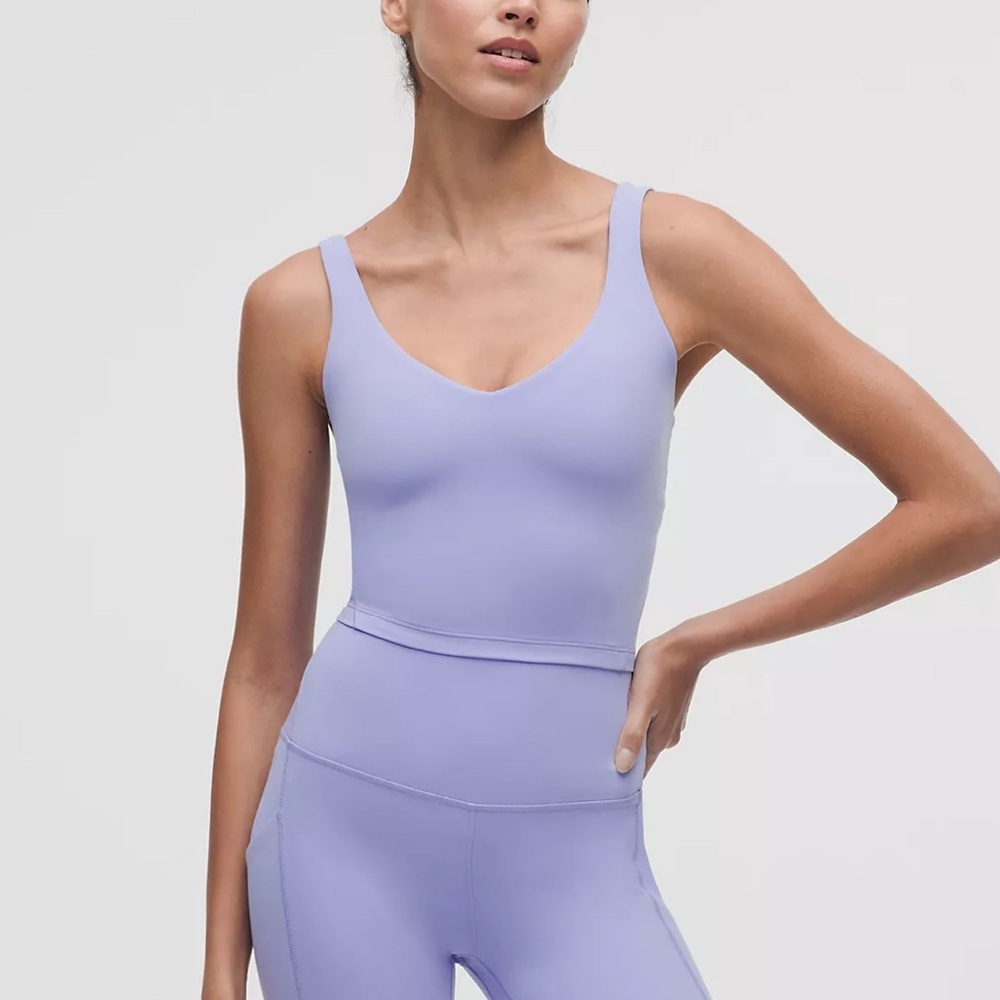 Lavender Sleeveless Bodysuit